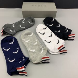 톰브라운 돌고래 시그니처 반목 양말