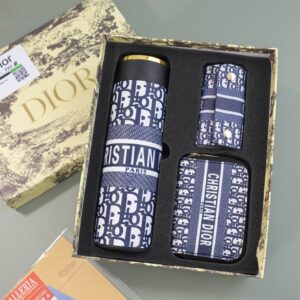 디올 [Christian Di*or]  한정판 텀블러 & 키 홀더 & 카드지갑 3종 세트