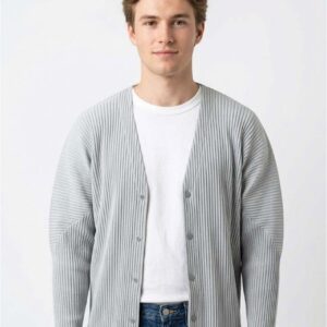 이세이미야케 [ISSEY MIYAKE] 남성 컬러 플리츠 가디건