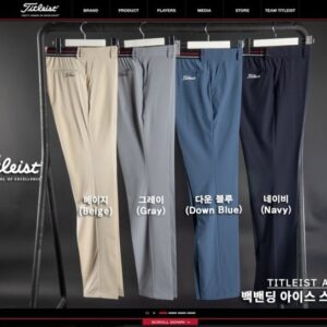 타이틀리스트 백밴딩 아이스 스판 팬츠