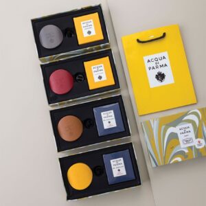 아쿠아디파르마 [AcquadiParma] 카 디퓨저 세트 (레더케이스+카트리지)