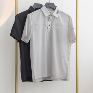 PXG 썸머 넥로고 반팔 나일로 티셔츠