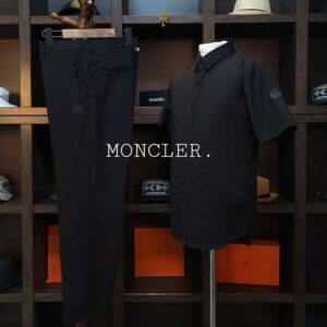 몽클레어 베이직블랙몽 스판하프 +리안슬렉스