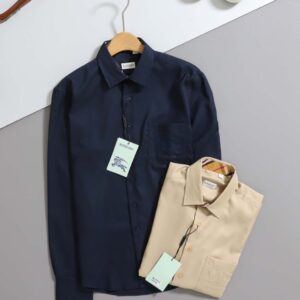 버버리 [ B*RBERRY ] 캠브리지 포켓 기마상 자수 셔츠