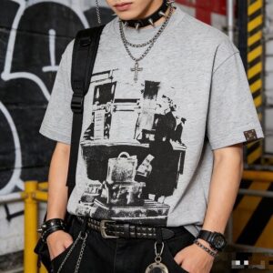 루이비통 트래블러 트렁크 반팔티