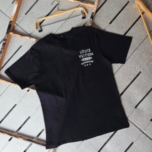 크롬하츠 X 루이비통 콜라보 로고 티셔츠