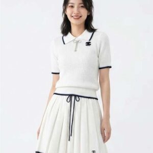 샤넬 [Chanel] 여성 니트 셋업