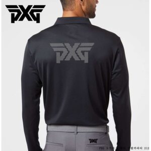 PXG 도트로고 메쉬 긴팔 카라티 212