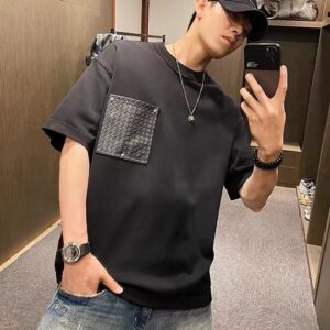 보테가베네타 인트레치아토 포켓 티셔츠