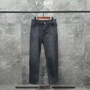 톰브라운 T-207 U 레터링  면청바지