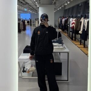 슈프림 X 엄브로 코튼 립스탑 트랙 수트