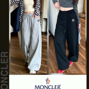 몽클레어 라인 와이드 팬츠
