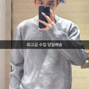 루이비통 lv 모노 패턴 니트