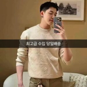 루이비통 lv 모노 패턴 니트