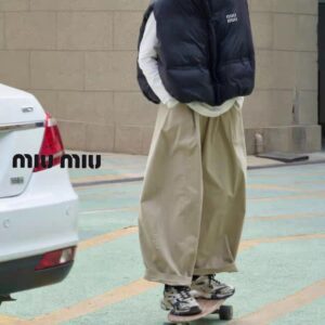 미우미우 무스 패딩 조끼