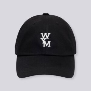 우영미 WYM 로고 자수 볼캡