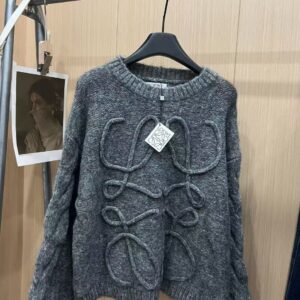 로에베 Anagram꽈베기 퍼프 스웨터
