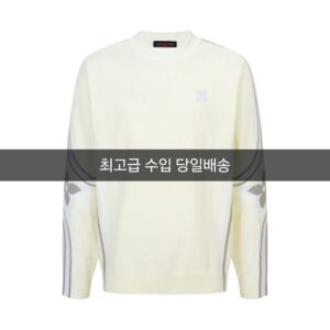루이비통 그래픽 니티드 그루넥 스웨터