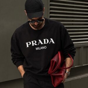 프라다 밀라노 클래식 커플 맨투맨