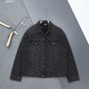 발렌시아가 BB 이니셜로고 오버 데님 자켓