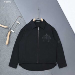 크롬하츠 크로스 세메터리 패치 언발 자켓