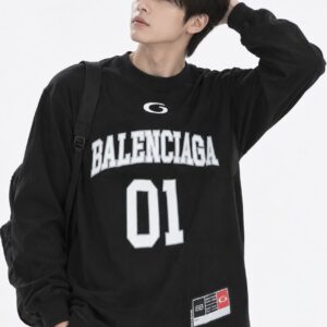 발렌시아가 [BALENCIAGA] 바스켓볼 시리즈 롱슬리브 티셔츠