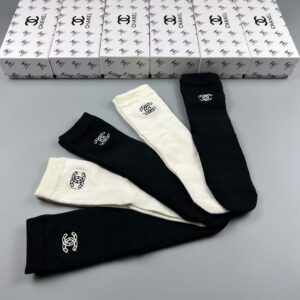 샤넬 남녀공용 5종 양말세트