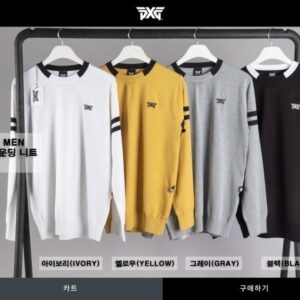 PXG 올데이 라운딩 니트