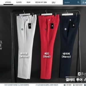 풋조이 갤러리 투어 스판팬츠