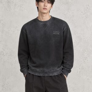 로에베 아나그램 워싱자수 맨투맨 오버핏