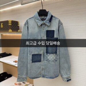 루이비통 패치워크 데님셔츠