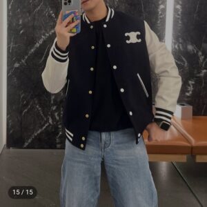 셀린느 트리옹프 테디 바시티 자켓