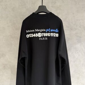 마르지엘라 MM6 고중량 빈티지 자수 롱슬리브