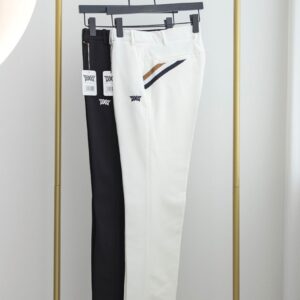 PXG [PXG] 수입고급 PXG 남성 일자핏 윈턱 팬츠