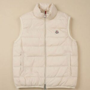 몽클레어 [MONCLER] 수입고급 콘트린 다운 베스트 라이트 베이지