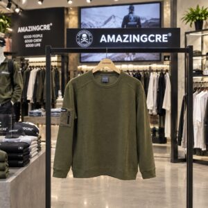 어메이징크리 [AMAZINGCRE] 기모 하이브리드 스웻셔츠