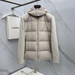 로로피아나 구스 니트 패딩