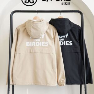 지포어 남여 PLAY F BIRDIES 기모 아노락 후드 자켓